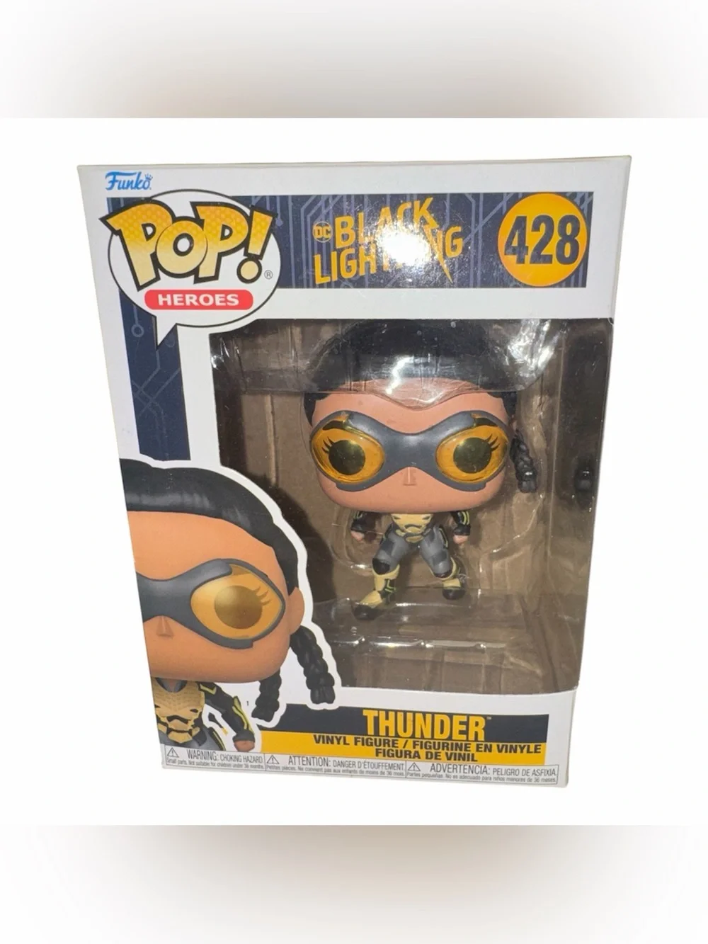 Funko POP! Heroes Thunder Vinyl Figure - Yellow & Black